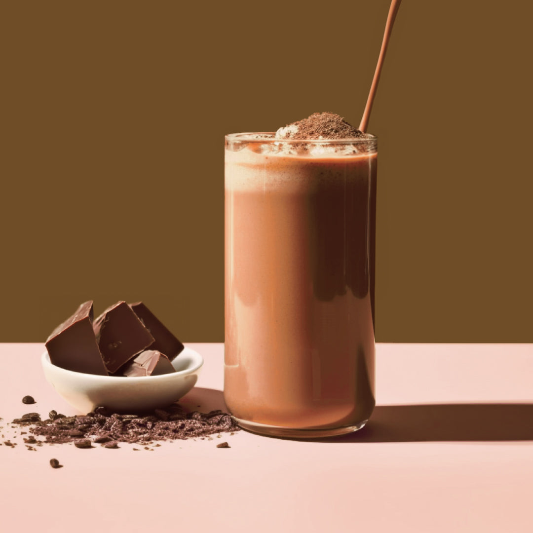 JOVA Double Chocolate Smoothie Kit Blended